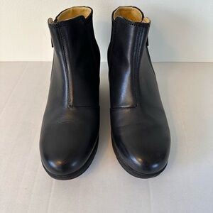 Bussola Black Zumaia Wedge Bootie 8.5